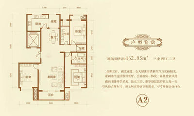 A2户型162.85㎡