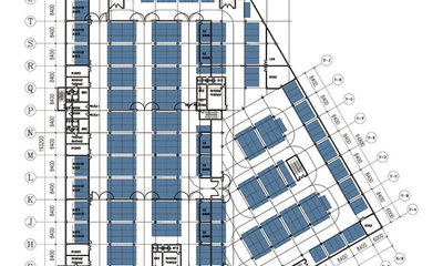 停车场地下二层平面图