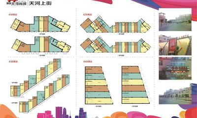 天河尚街组合平面图