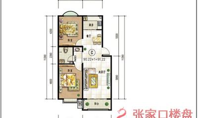 C户型91.22㎡