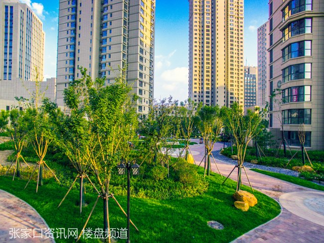 永昌地产维多利亚广场c区入住 醉美园林惊艳张家口