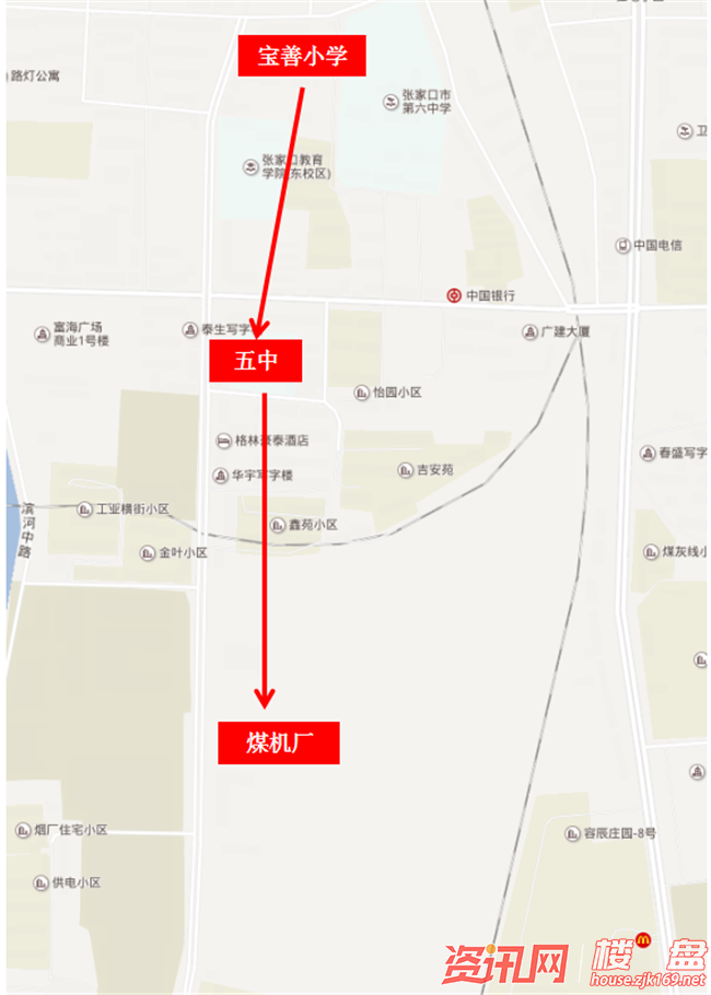 新五中,宝善小学,盛华化工厂小学全部未建