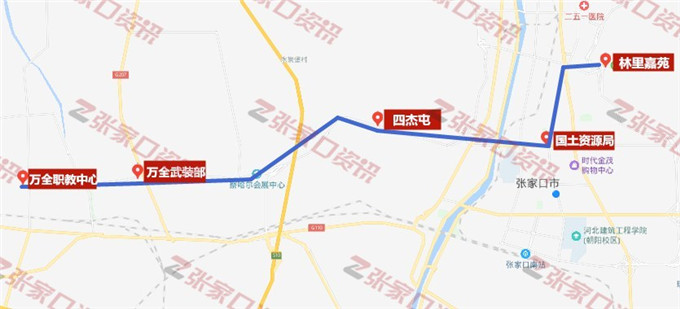 重磅张家口万全两地规划4条公交路线图首次曝光