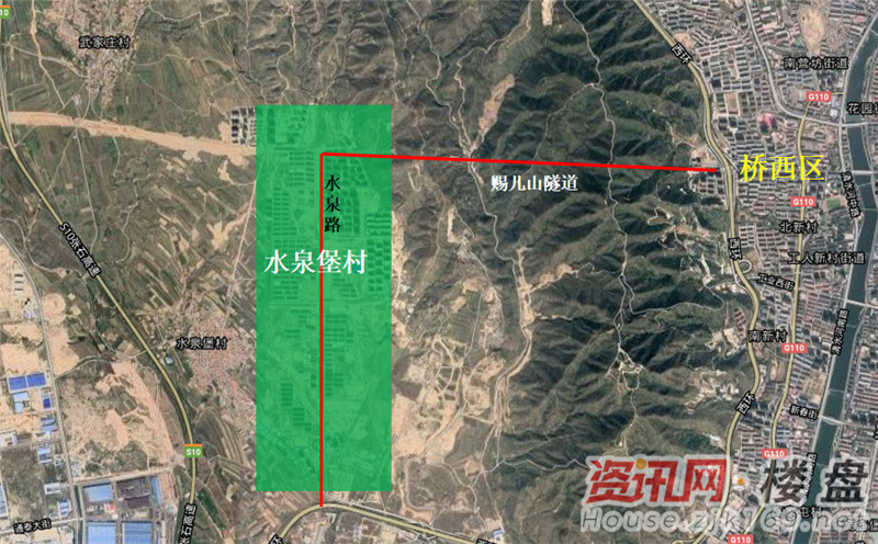 张家口西山区域征地6处!均为住宅用地!