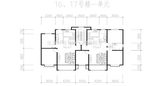 16、17号楼一单元94—115㎡户型