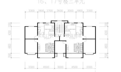 16/17号楼95-111㎡