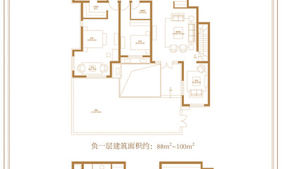 户型1 190~200㎡