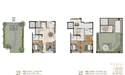 A2户型 建筑面积约174㎡