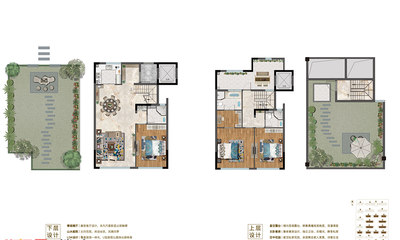 B2户型 建筑面积约185㎡