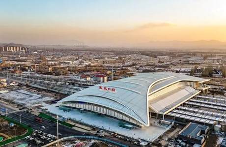 南广场、立体停车楼···张家口高铁综合枢纽二期开工啦！