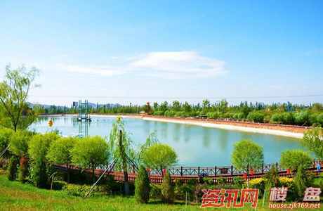五一假期张家口翡翠湖免费开放，水光山色，湖田花海！约吗？