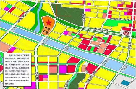 总投资6.8亿，占地280亩！奥林匹克中心来了，位置在这里