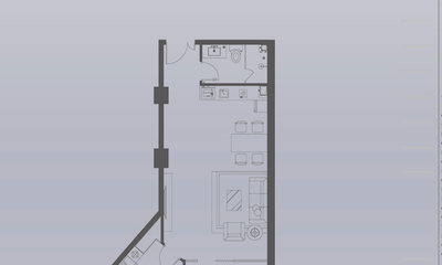 C户型 建筑面积约86.78㎡