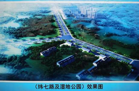 张家口滨河新城建设正酣，纬六路、经六街即将竣工！