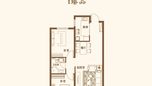 B户型建面约 96.37平米